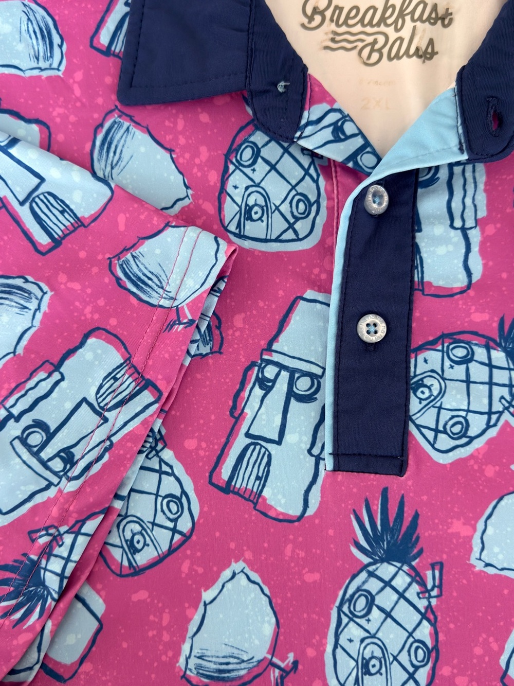 RSVLTS Spongebob “Neighborhood” All-Day Polo